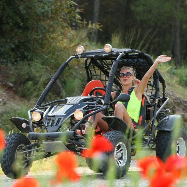 City of Side: Forest Offroad Buggy Safari with Hotel Pickup | ®ExcursionMania