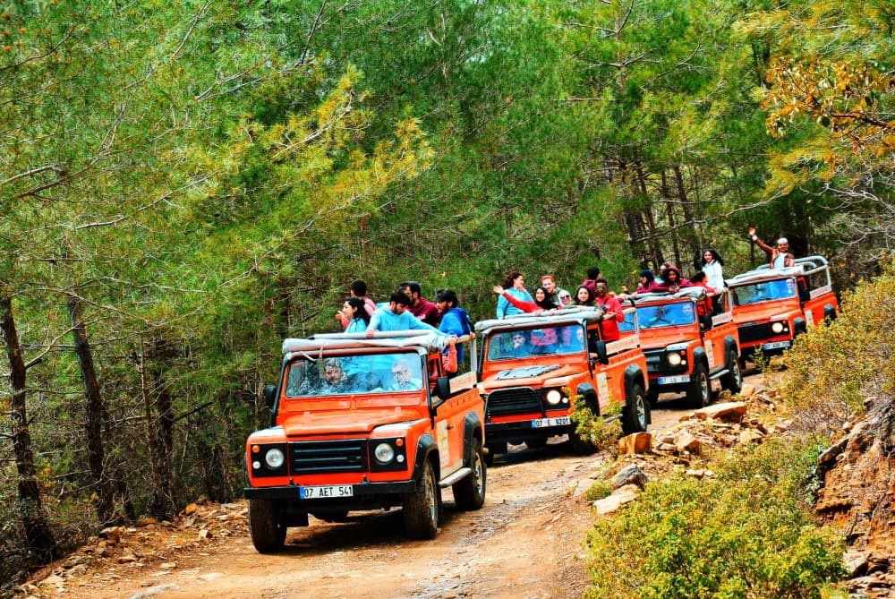 Side Jeep Safari And Rafting / From Mountains to Rapids | ®ExcursionMania