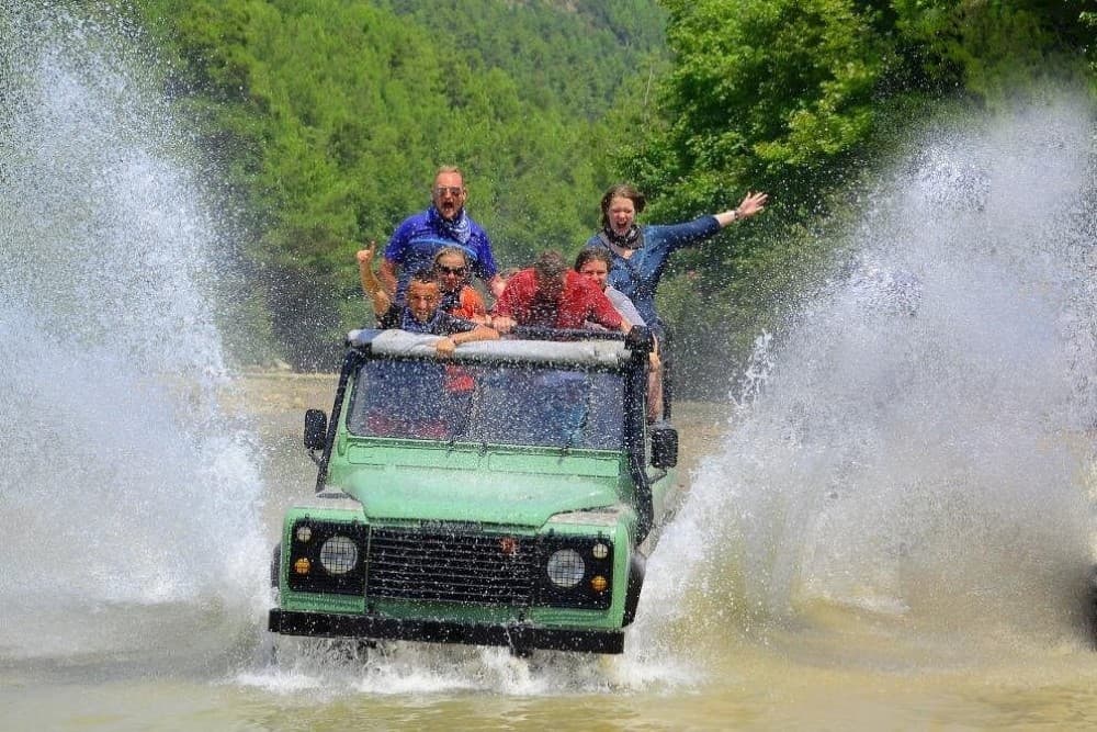 Side Jeep Safari And Rafting / From Mountains to Rapids | ®ExcursionMania