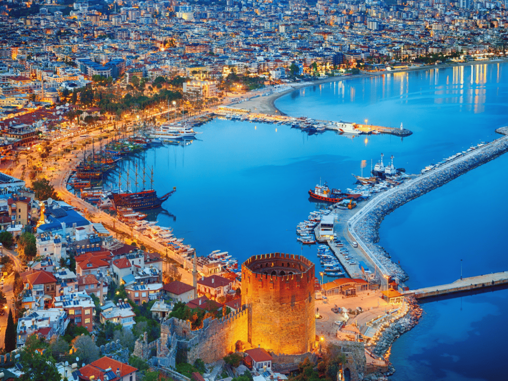 From Side: Alanya Guided Tour with Scenic Boat Ride & Lunch | ®ExcursionMania