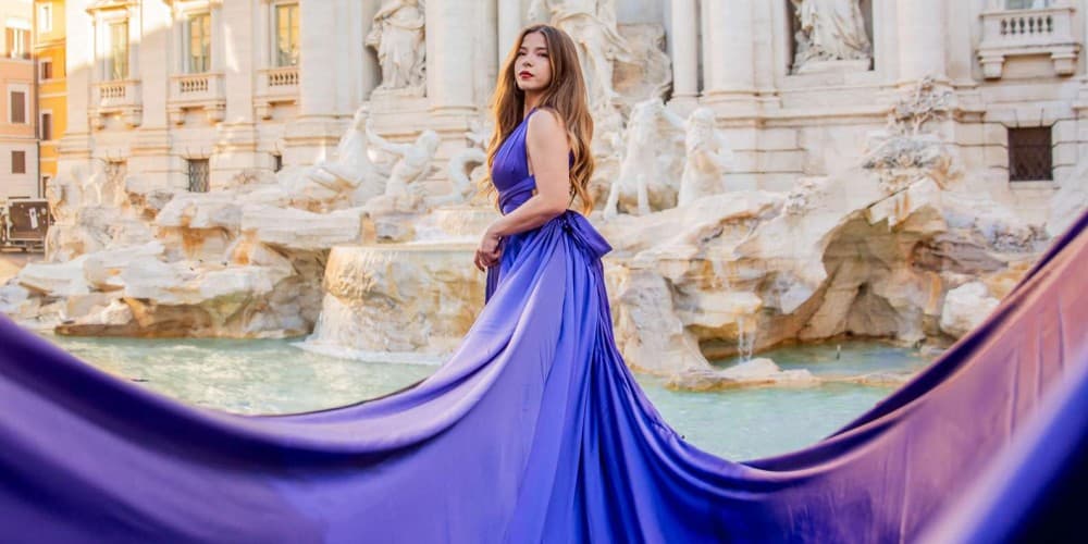 Early morning photoshoot at The Trevi Fountain | ®ExcursionMania