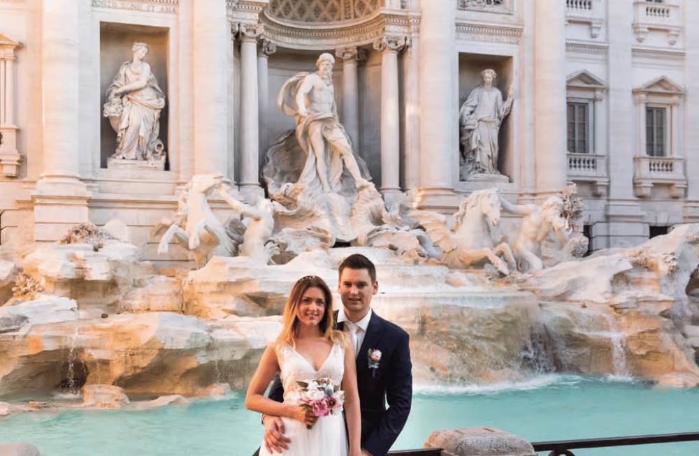 Early morning photoshoot at The Trevi Fountain | ®ExcursionMania