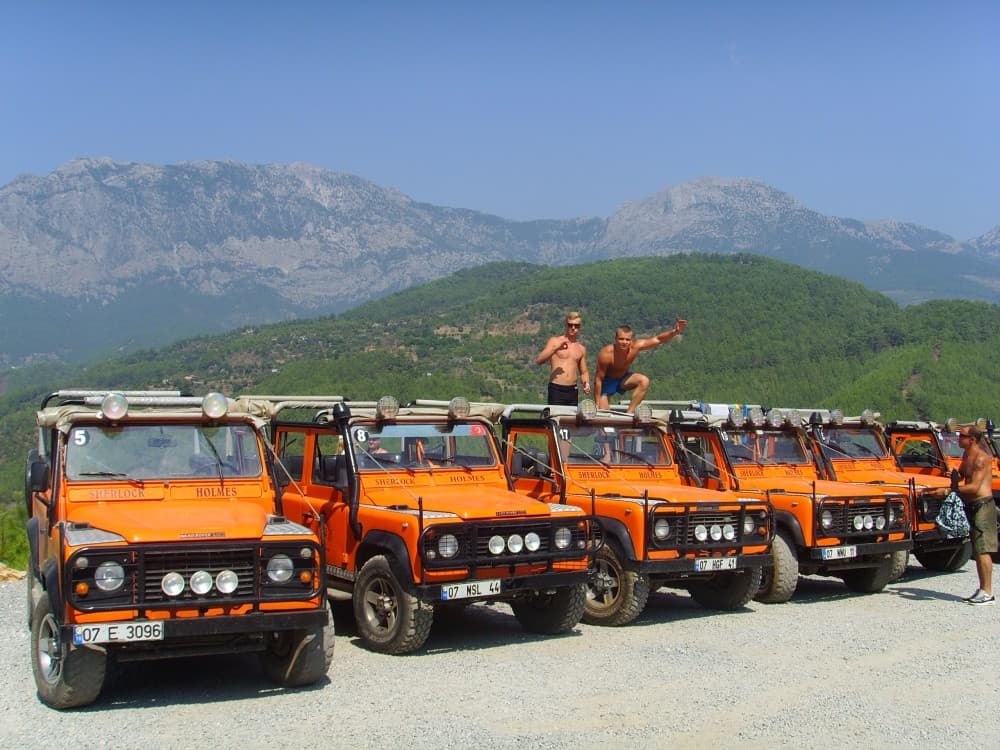 Antalya Multi-Adventure Tour: River Rafting Jeep Safari & Zip Line | ®ExcursionMania