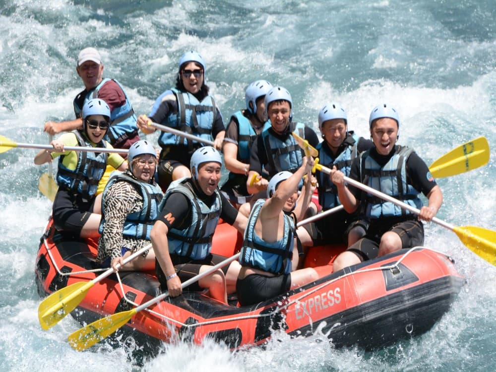 Antalya Rafting Experience w/Zipline, Lunch & Pickup | ®ExcursionMania