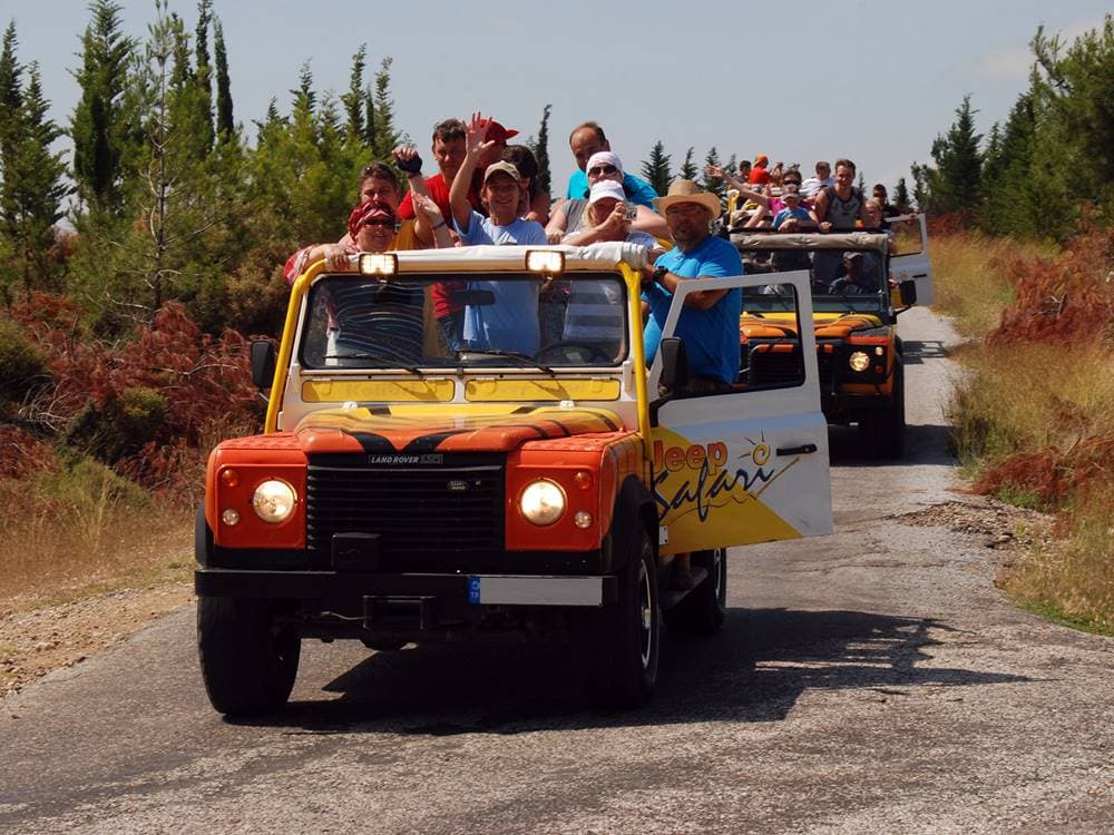 Marmaris Jeep Safari Tour With Waterfall & Water Fights | ®ExcursionMania