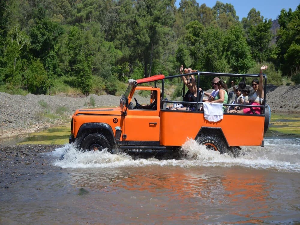 Marmaris Jeep Safari Tour With Waterfall & Water Fights | ®ExcursionMania