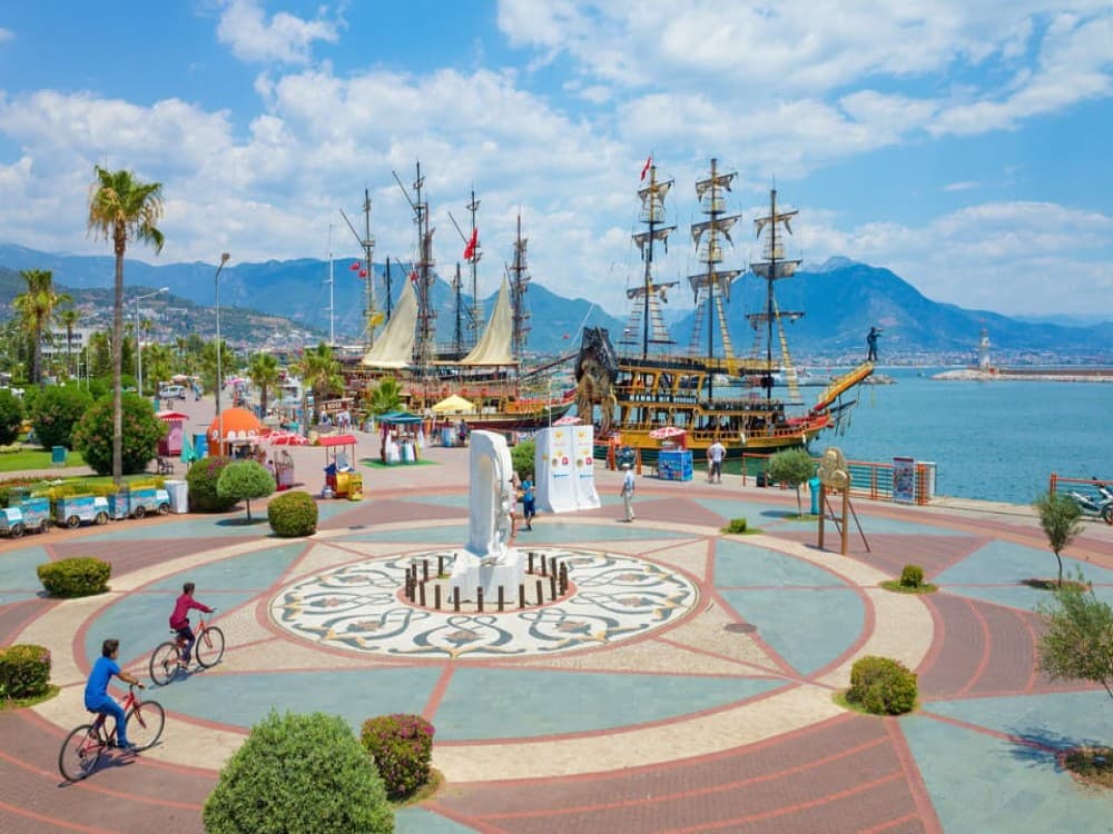 From Side: Alanya Guided Day Trip with Boat Trip & Cable Car | ®ExcursionMania