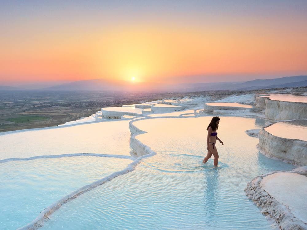 Didim Pamukkale Tour: Explore the Cotton Castle and Ancient Hierapolis | ®ExcursionMania