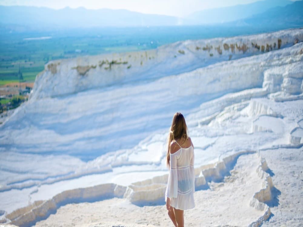 Side Pamukkale Day Trip with Balloon Flight & Watching Tour | ®ExcursionMania