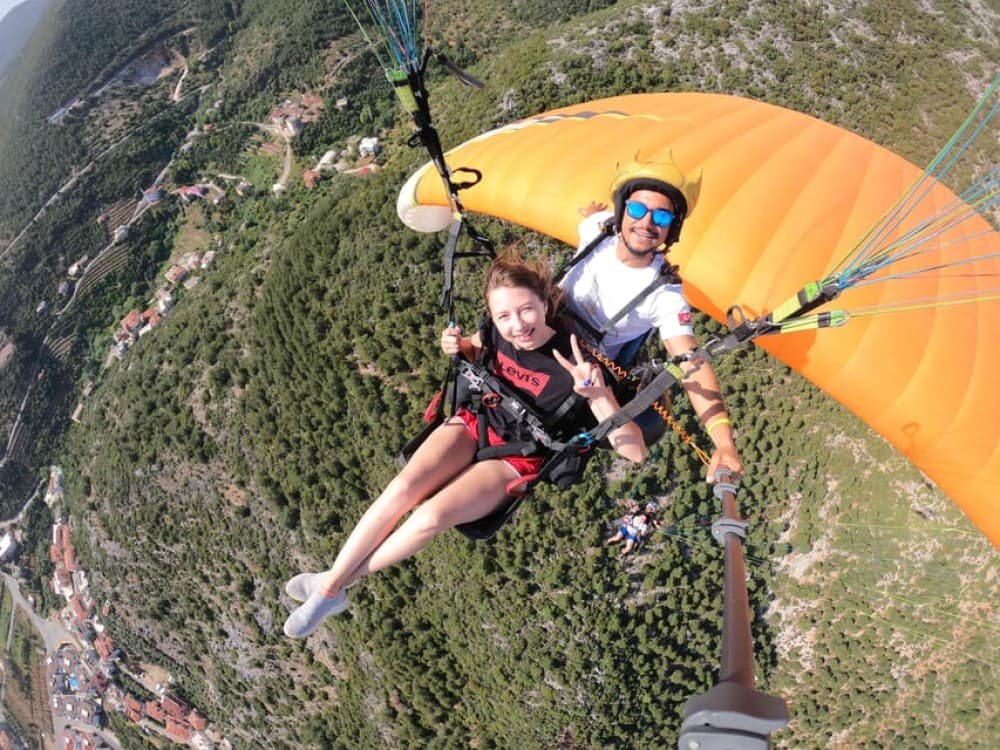 Side: Alanya Tandem Paragliding w/ Cleopatra Beach Visit | ®ExcursionMania