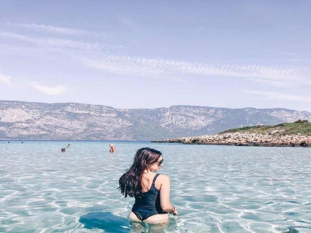 Marmaris: Cleopatra Island Boat Cruise with Lunch and Transfer | ®ExcursionMania