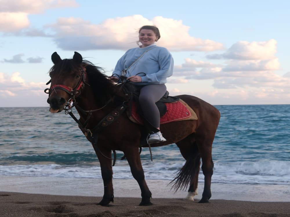 From Belek: Lara Beach  Forrest Horse Riding Safari | ®ExcursionMania