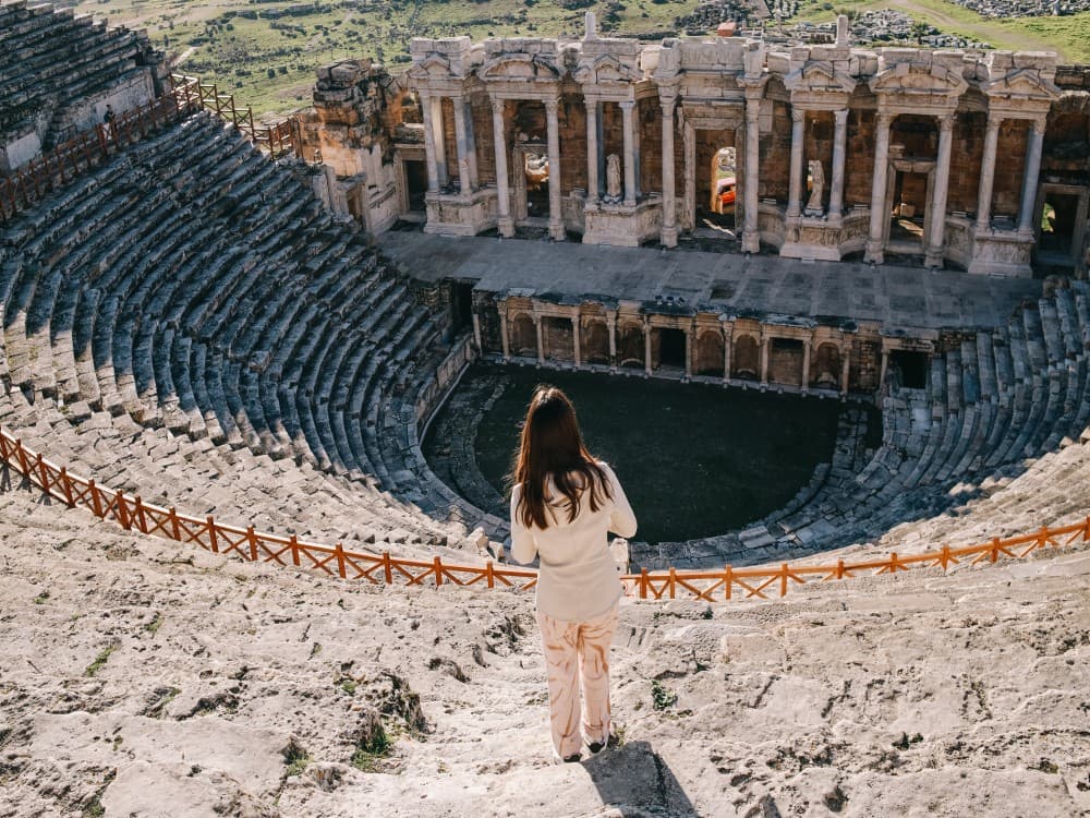 From Kemer: Pamukkale Tour with Hot Air Balloon Flight | ®ExcursionMania