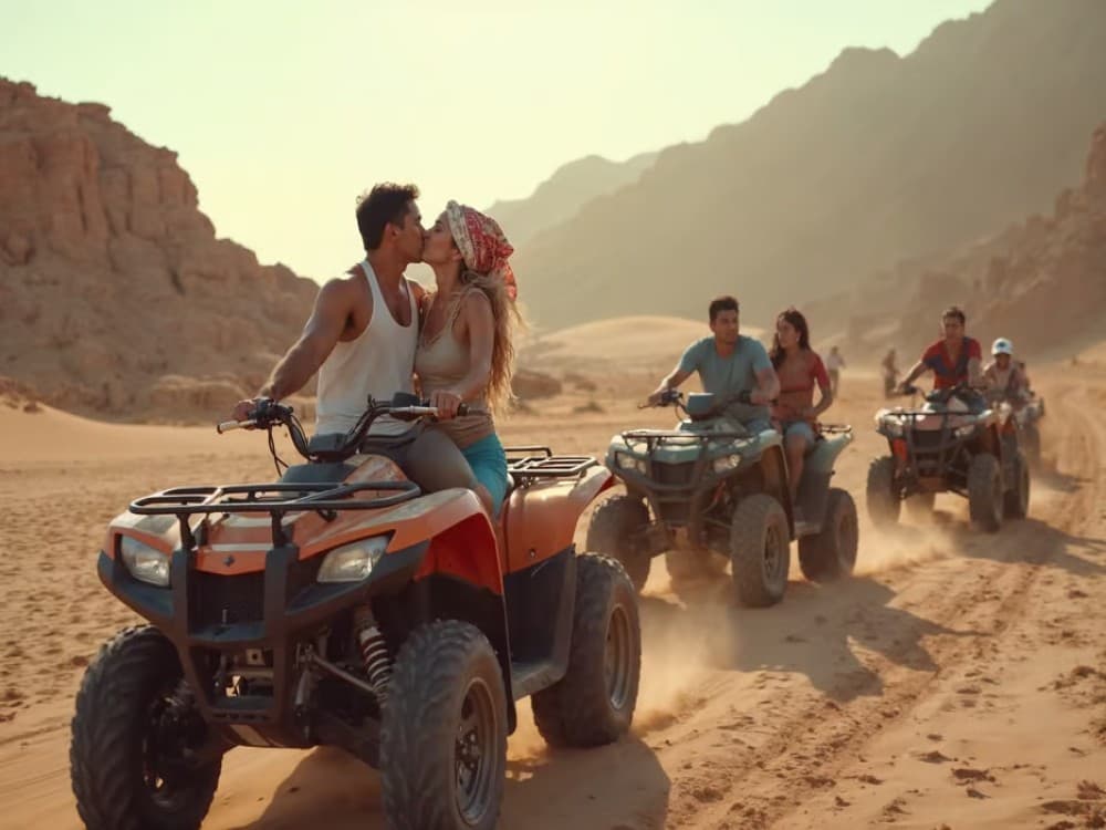 Sharm El Sheikh: ATV Quad, Bedouin Tent with Tea Service | ®ExcursionMania