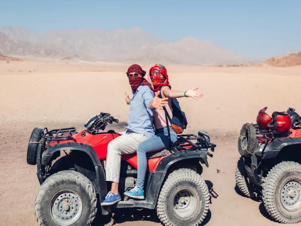 Sharm El Sheikh: ATV Quad, Bedouin Tent with Tea Service | ®ExcursionMania
