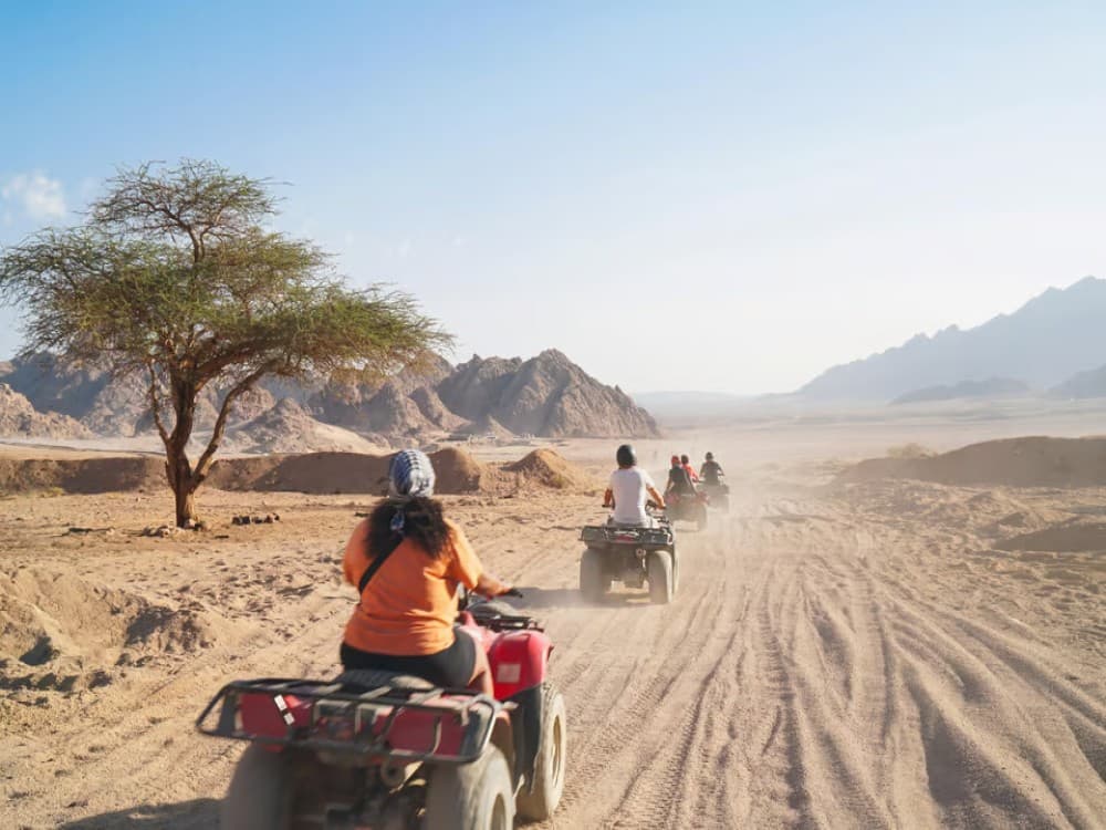 Sharm El Sheikh: ATV Quad, Bedouin Tent with Tea Service | ®ExcursionMania