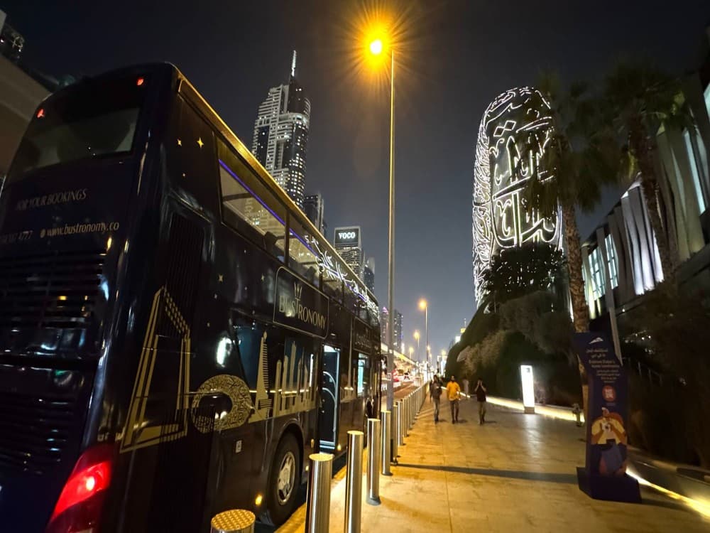Dubai Luxurious BusTronomy Morning Gourmet Brunch Tour | ®ExcursionMania
