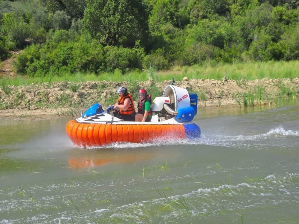 Alanya Hovercraft and Zip Line Experience 2 in 1 | ®ExcursionMania