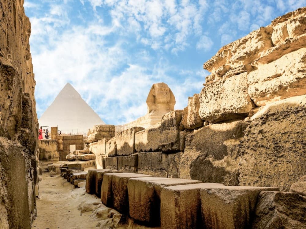 From Cairo: Pyramids of Giza, Sphinx, Saqqara & Memphis Tour | ®ExcursionMania