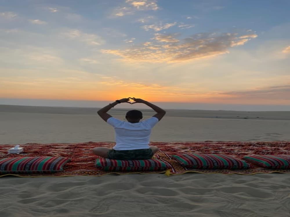 Doha: Safari Camel Ride Sandboarding and Inland Sea Tour | ®ExcursionMania