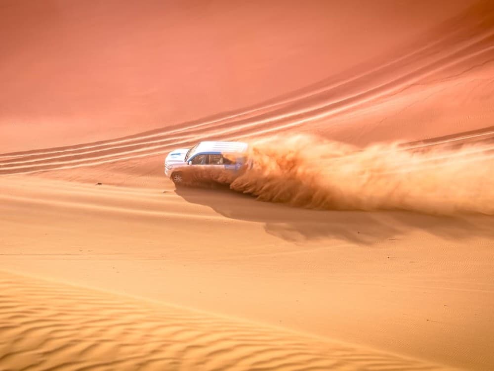 Doha: Safari Camel Ride Sandboarding and Inland Sea Tour | ®ExcursionMania