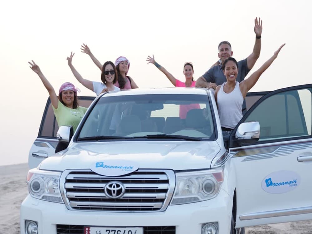 Doha: Safari Camel Ride Sandboarding and Inland Sea Tour | ®ExcursionMania