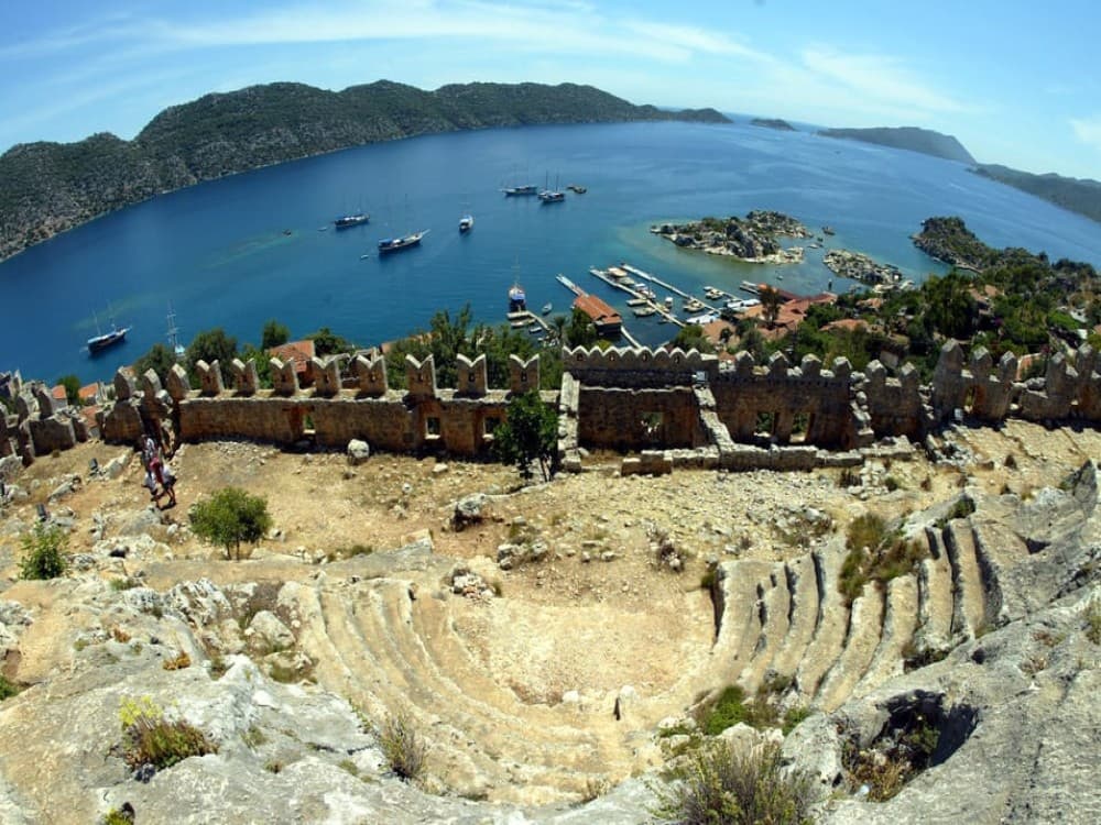From Side: Demre, Myra, & Kekova Tour w/ Hotel Transfer & Lunch & Boat | ®ExcursionMania