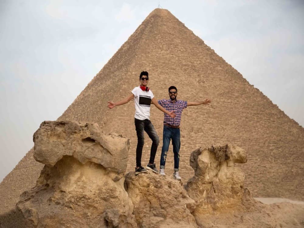 From Cairo: Half-Day Tour to Pyramids of Giza and the Sphinx | ®ExcursionMania