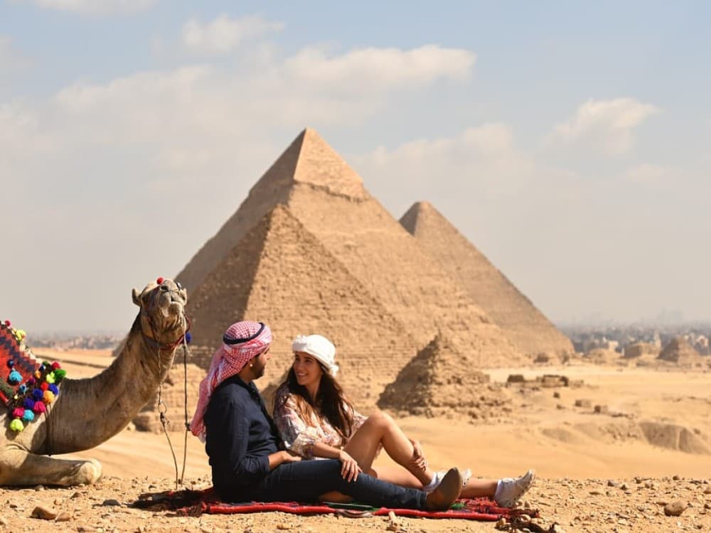 From Cairo: Half-Day Tour to Pyramids of Giza and the Sphinx | ®ExcursionMania