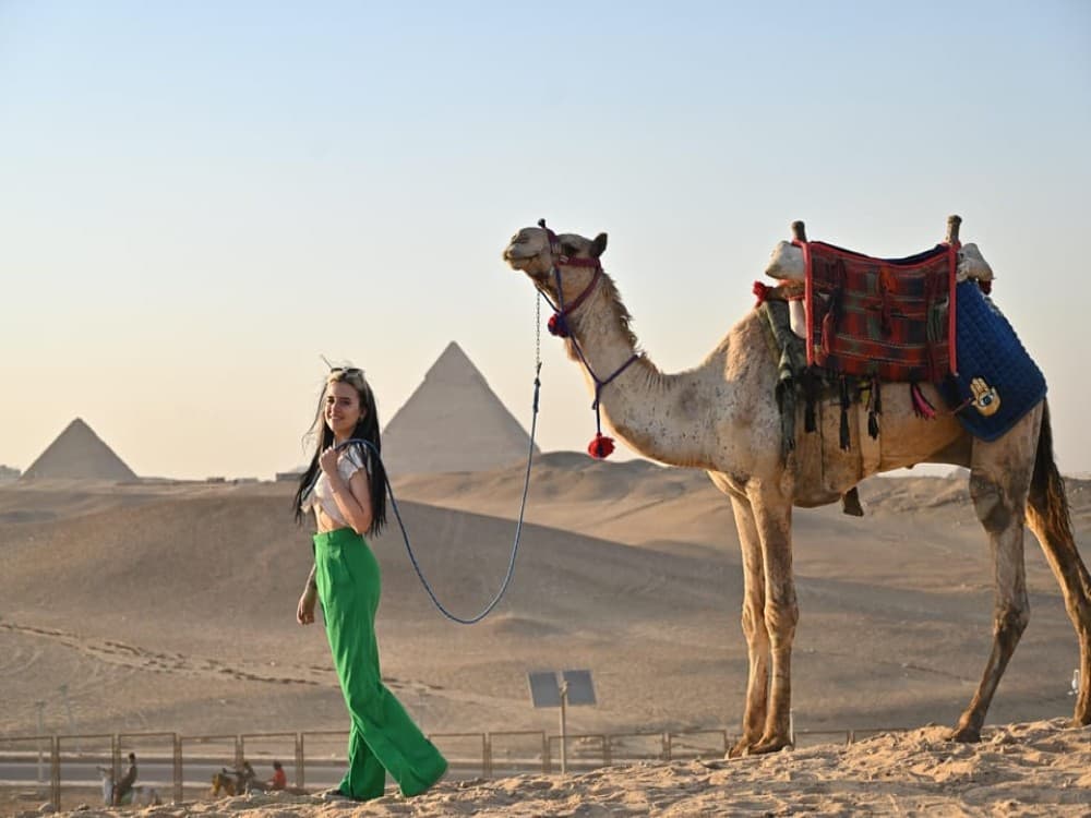 From Cairo: Half-Day Tour to Pyramids of Giza and the Sphinx | ®ExcursionMania