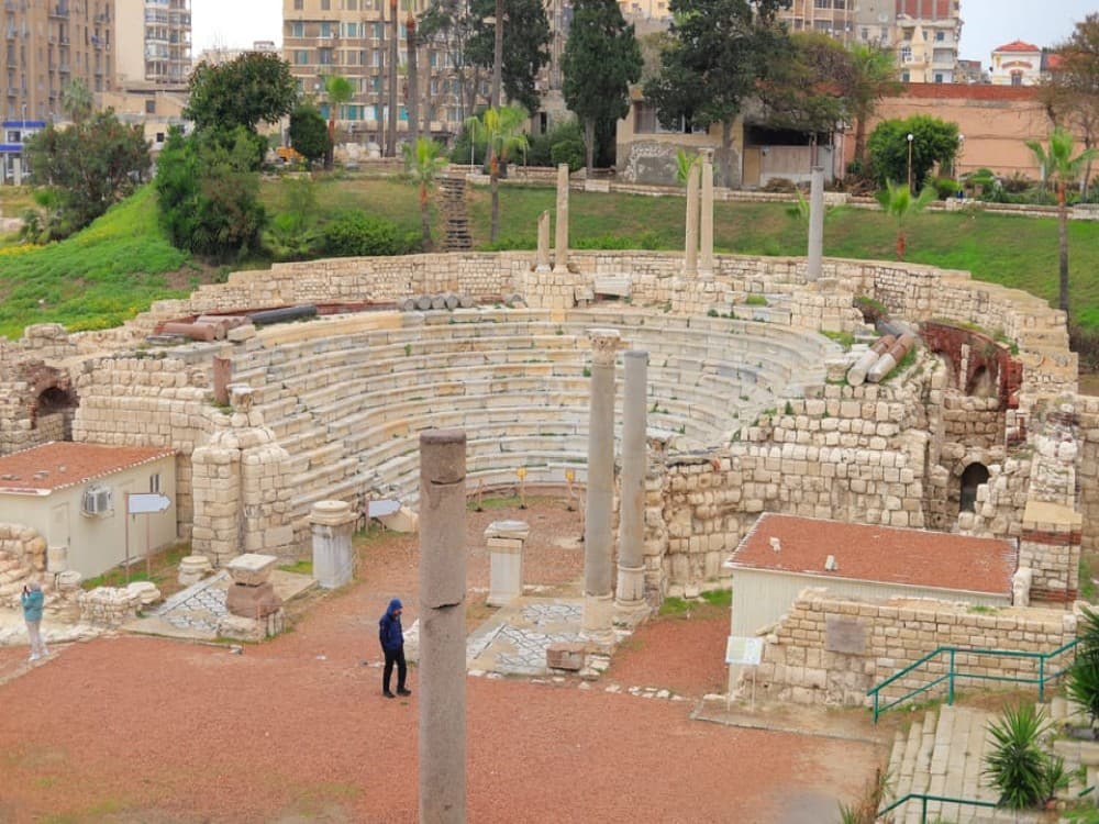 From Cairo Alexandria Catacombs Citadel Day Trip with Lunch | ®ExcursionMania