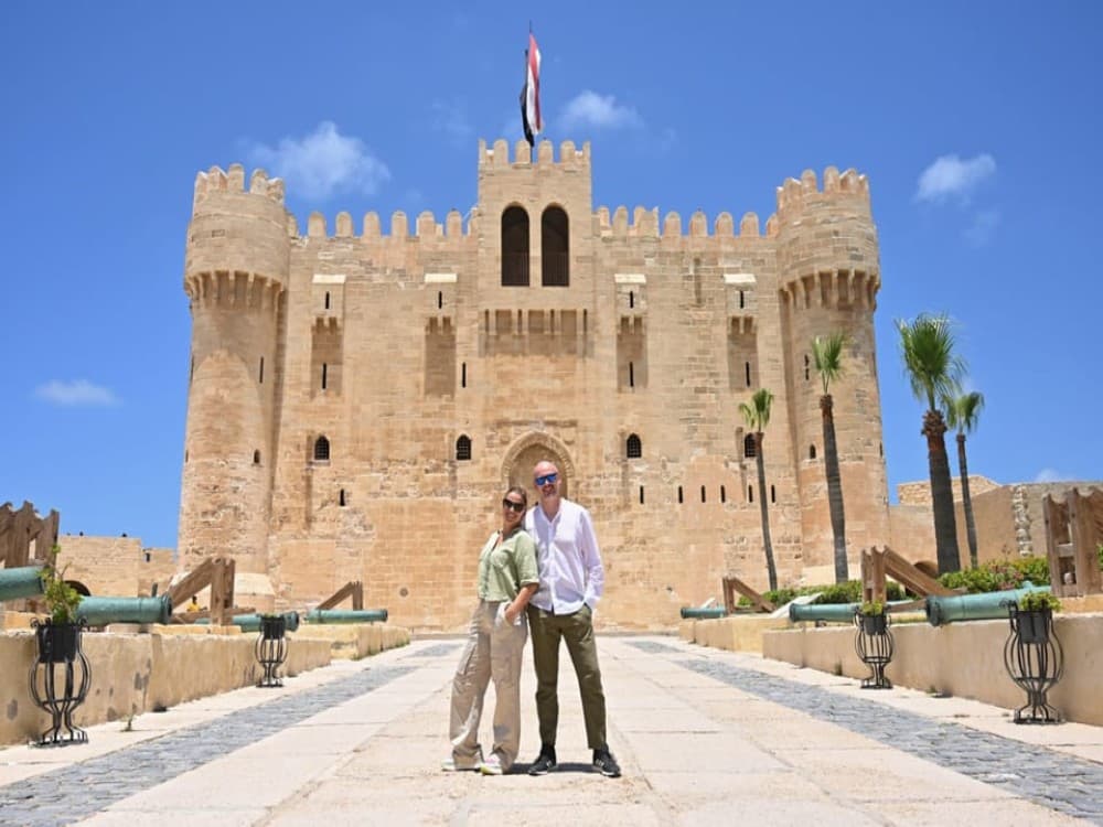 From Cairo Alexandria Catacombs Citadel Day Trip with Lunch | ®ExcursionMania
