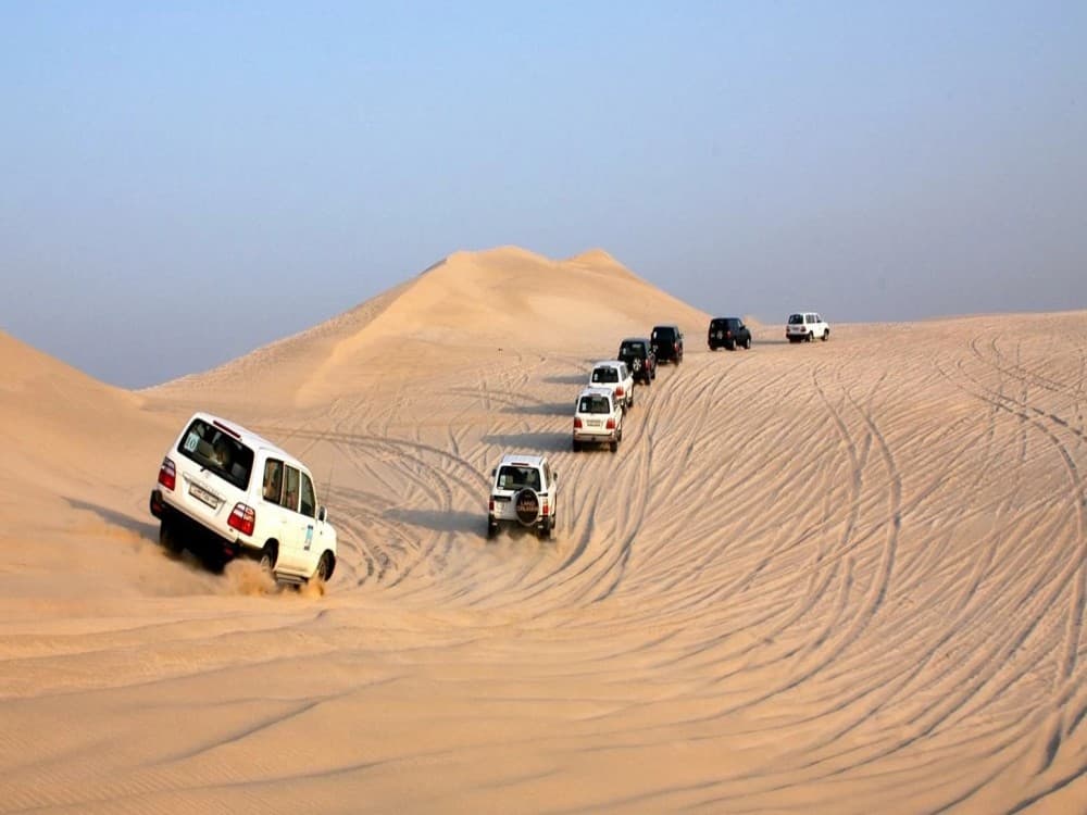 Doha: From Cruise Terminal Desert Safari & City Tour FullDay | ®ExcursionMania