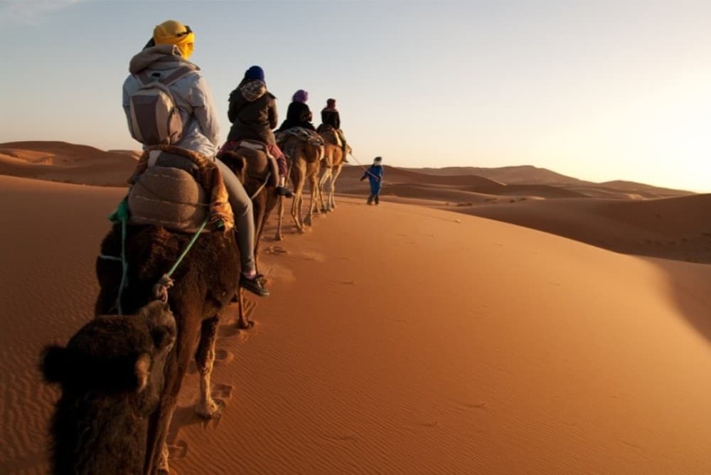Marrakech Sunrise: Camel Ride and Breakfast in the Desert | ®ExcursionMania