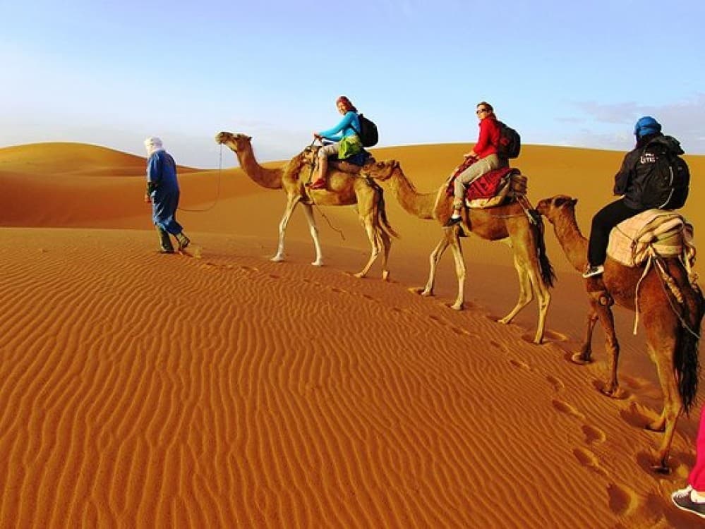 Marrakech Sunrise: Camel Ride and Breakfast in the Desert | ®ExcursionMania