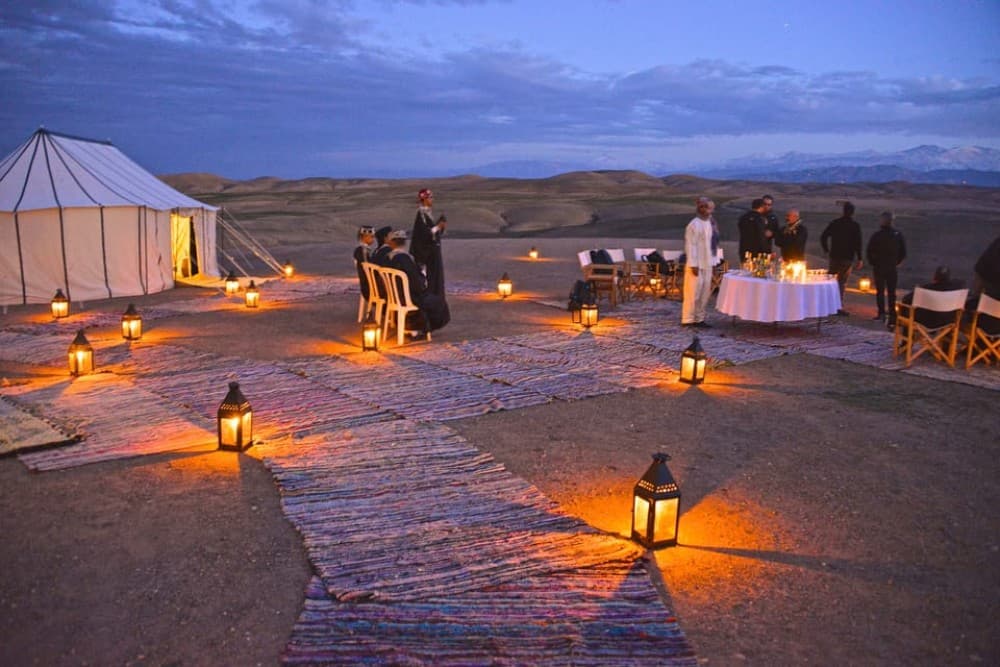 Magical Marrakesh: Sunset in the Desert with Dinner and Entertainment | ®ExcursionMania