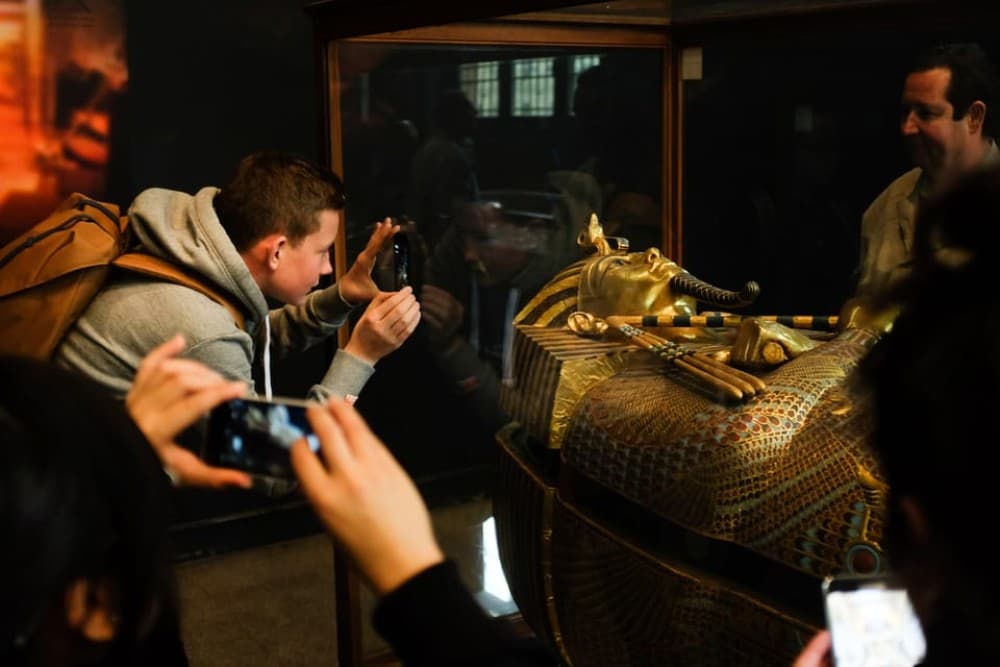 From Hurghada: Giza Pyramids Sphinx Museum Tour with Lunch | ®ExcursionMania