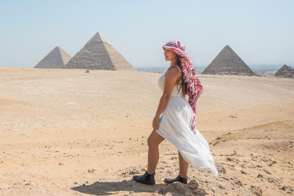 From Hurghada: Giza Pyramids Sphinx Museum Tour with Lunch | ®ExcursionMania