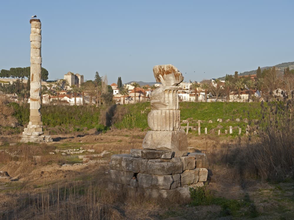 Visiting the Temple of Artemis (Artemision) from Didim