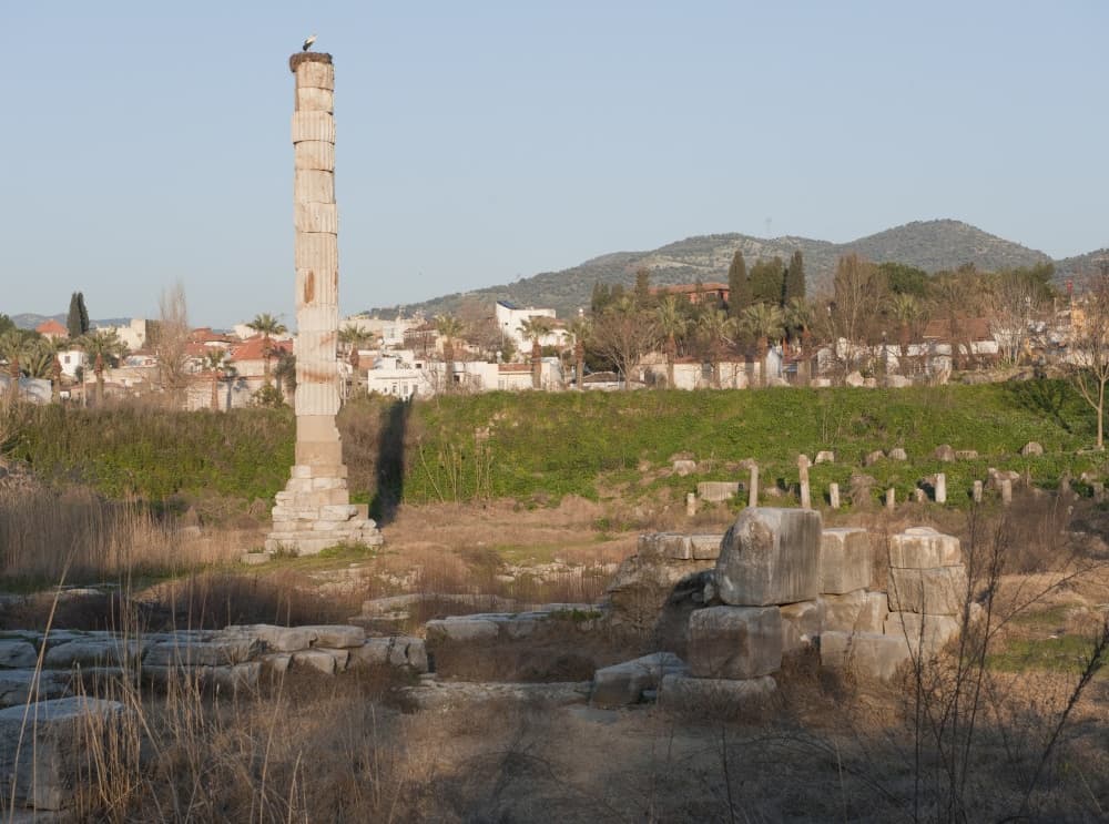 Visiting the Temple of Artemis (Artemision) from Didim