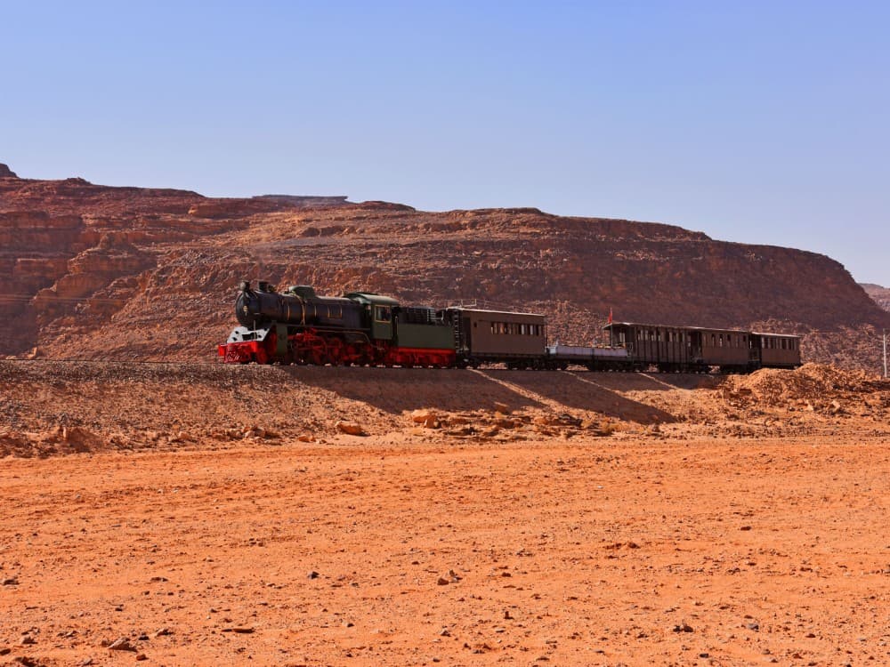 Hejaz Railway Train Of Wadi Rum