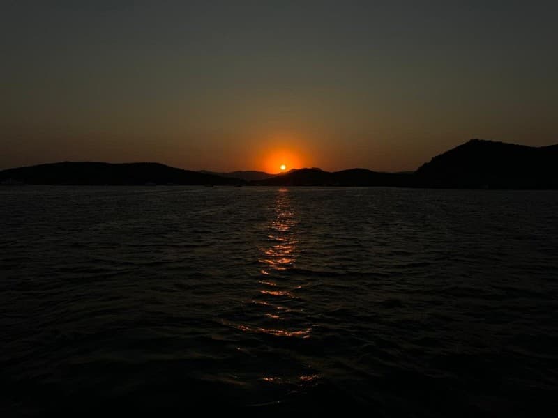 Bodrum: 3-Hour Private Sunset Boat Tour With Dinner in Bodrum | ®ExcursionMania