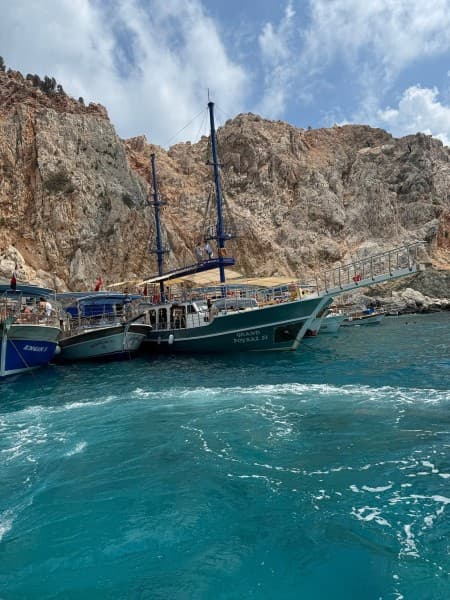 Antalya Suluada Island Boat Trip with Hotel Pickup & Lunch | ®ExcursionMania