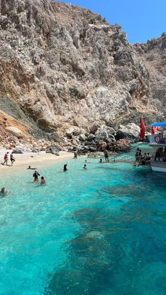 Antalya Suluada Island Boat Trip with Hotel Pickup & Lunch | ®ExcursionMania