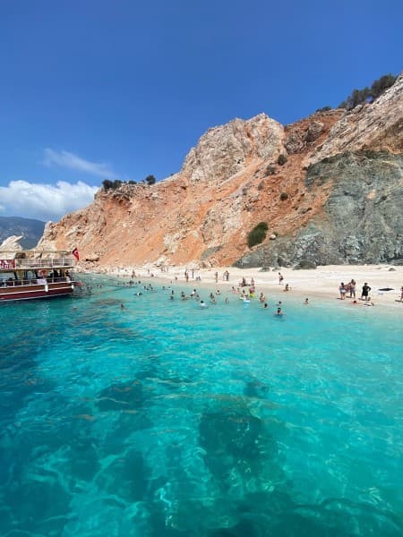 Antalya Suluada Island Boat Trip with Hotel Pickup & Lunch | ®ExcursionMania