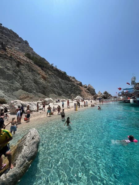 Antalya Suluada Island Boat Trip with Hotel Pickup & Lunch | ®ExcursionMania