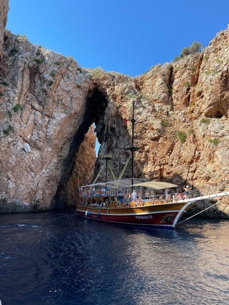 From Antalya: Turkey's Maldives Suluada Boat Trip w/ Lunch | ®ExcursionMania