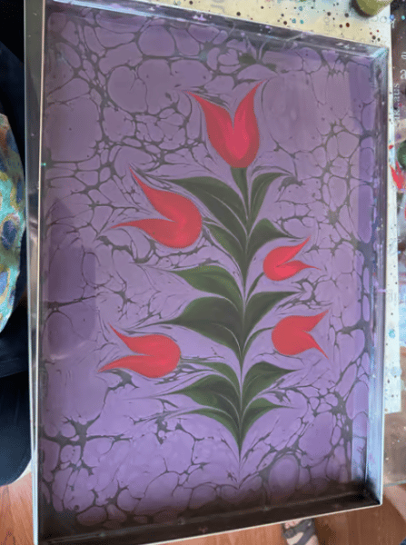 Istanbul: Istanbul: Turkish Marbling Paper Ebru Art Workshop | ®ExcursionMania