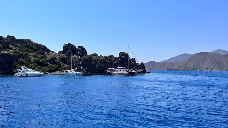 Marmaris: Marmaris Aegean Island Boat Tour / A Relaxing VIP Escape on the Sea | ®ExcursionMania