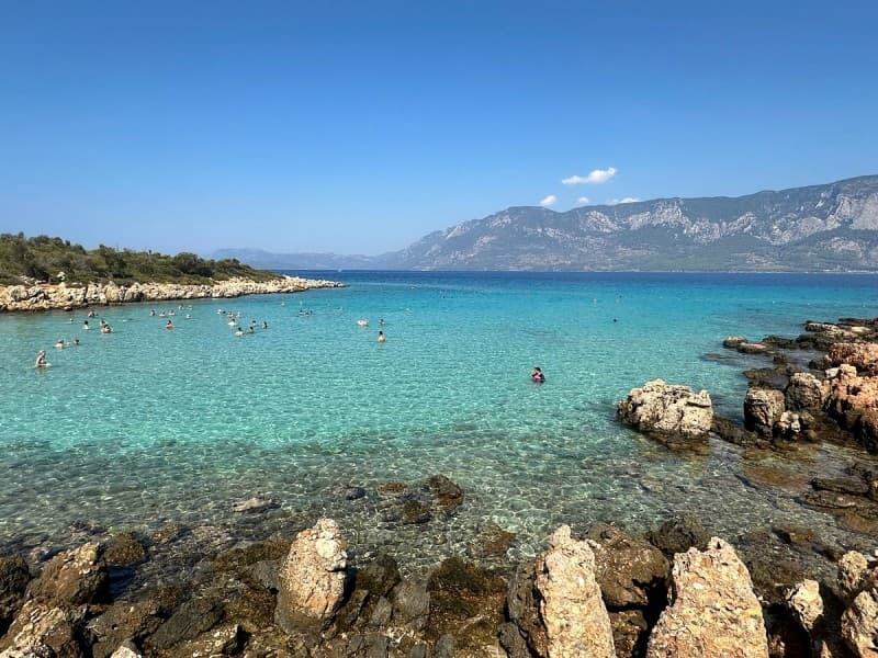 Marmaris: Cleopatra Island Boat Cruise with Lunch and Transfer | ®ExcursionMania